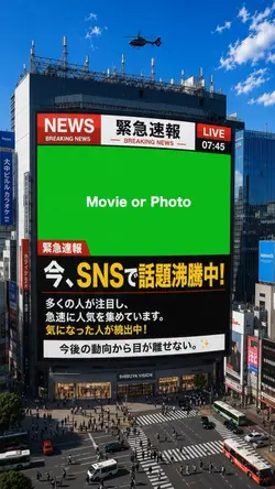 緊急速報！今SNSで話題沸騰中！テンプレ