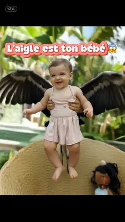 Aigle 🦅 et bébé 👶 