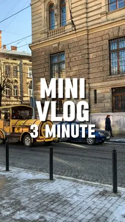 3minute vlog 