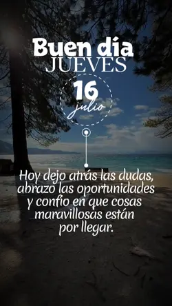 Jueves 16/07 buen di