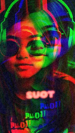 70s Glitch Effect
