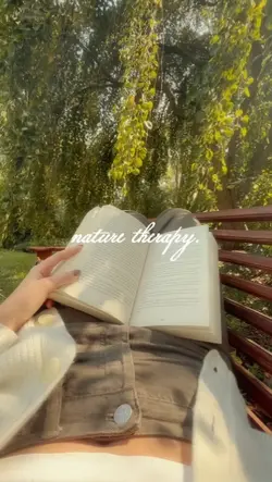 nature therapy.