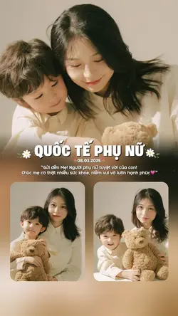 Lời chúc gửi mẹ 8/3