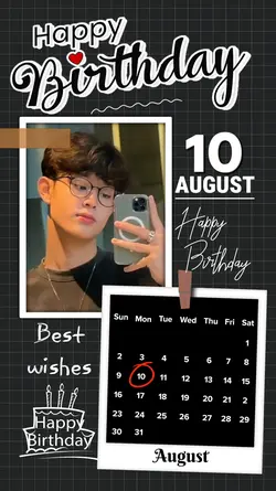10 AUGUST HBD 2026