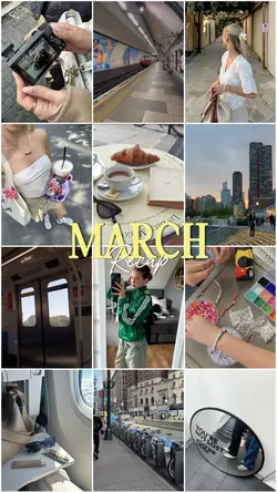 march dump collage