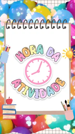 hora da atividade 