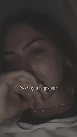 No voy a regresar