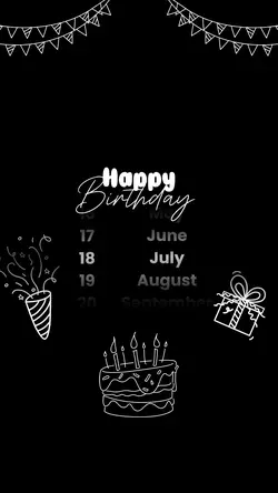 18 July 2025birthday