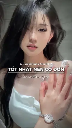 Tốt nhất nên cô đơn