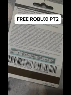 Free robux!pt3