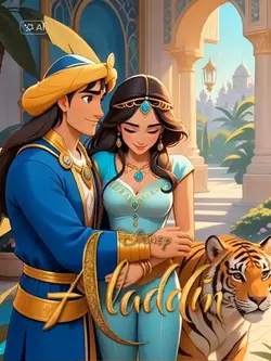 Aladdin with Jasmine