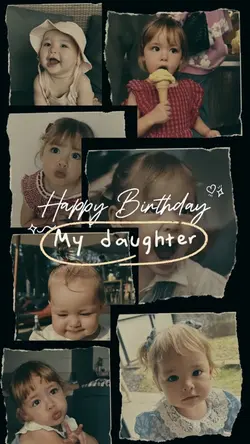 My daughter birthday