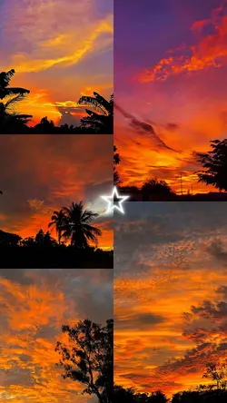 aesthetic sunset 