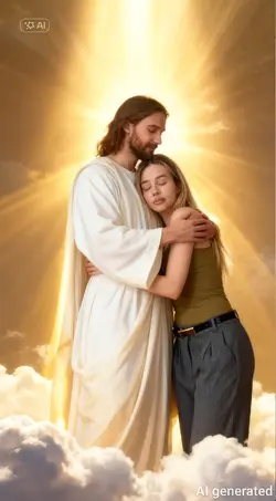 jesus hug me