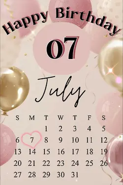 July 7 birthday