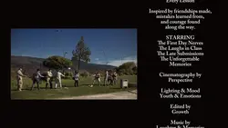 The end