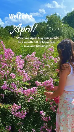 Welcome April
