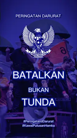 PERINGATAN DARURAT 