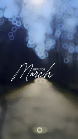 Thank you March 