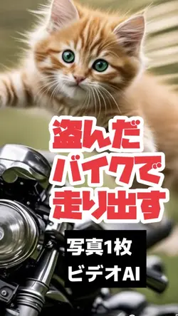 盗んだバイクで走り出す🏍️