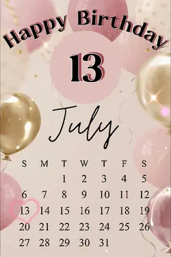 july 13 birthday