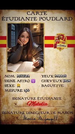 Carte Poudlard 😍