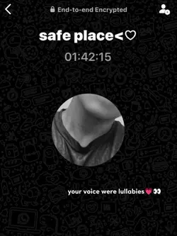 ur voice were