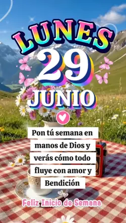 Lunes 29 de Junio