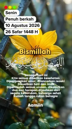 Senin penuh berkah