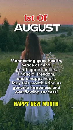 1ST OF AUGUST 2024