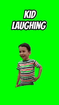 Kid laughing 