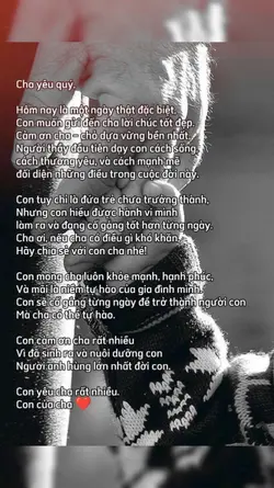 19/6 lời chúc cha