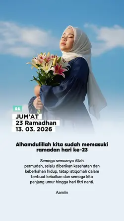 Jum'at 13 Maret 2026