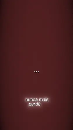 NUNCA MAIS PERDE