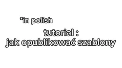 TUTORIAL IN POLISH