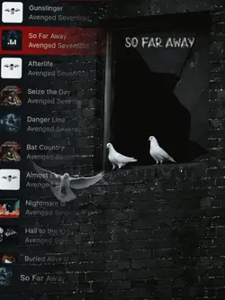 A7X So Far Away Sad