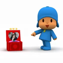 pocoyo buka kotak