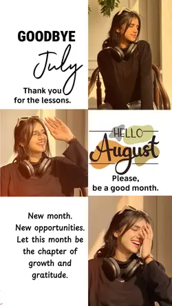 HELLO AUGUST