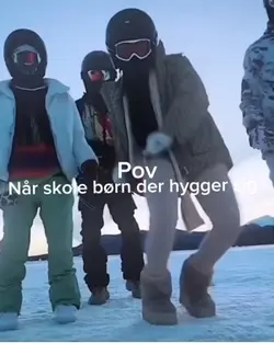 Når skole børn hygge