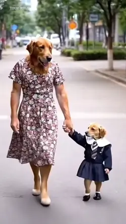 Funny Ai dog video 