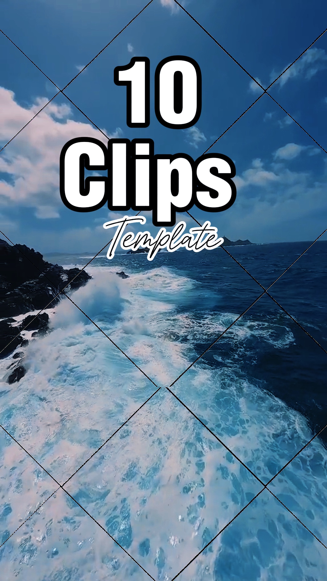 capcut template cover