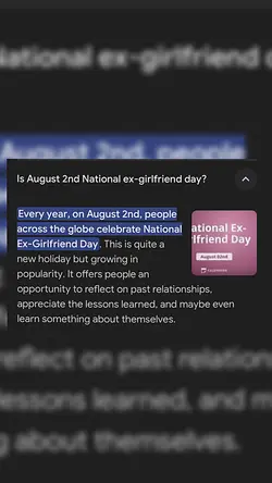 ex girlfriend day 