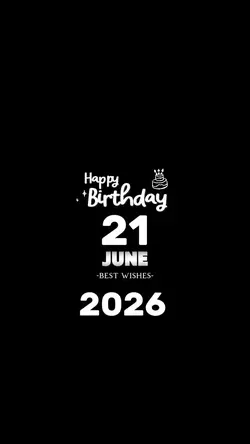 Hbd 21 June 2026