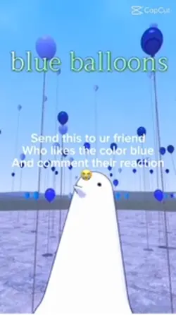 Blue balloons 🩵