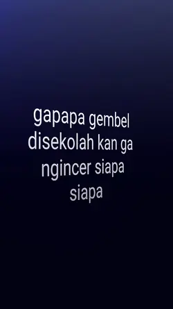 gapapa gembel disklh