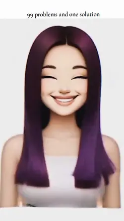 versi purple hair