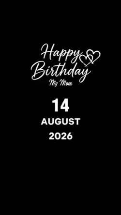 BDAY MOM 14 AUGUST