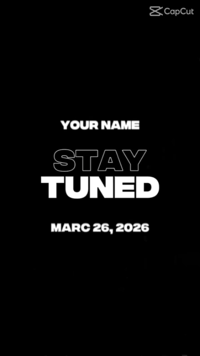 capcut template cover