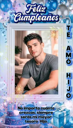 Hijo Feliz Cumple