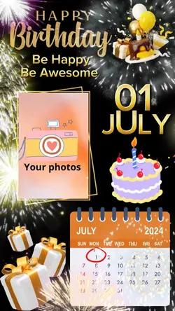 Birthday 1 July 2024